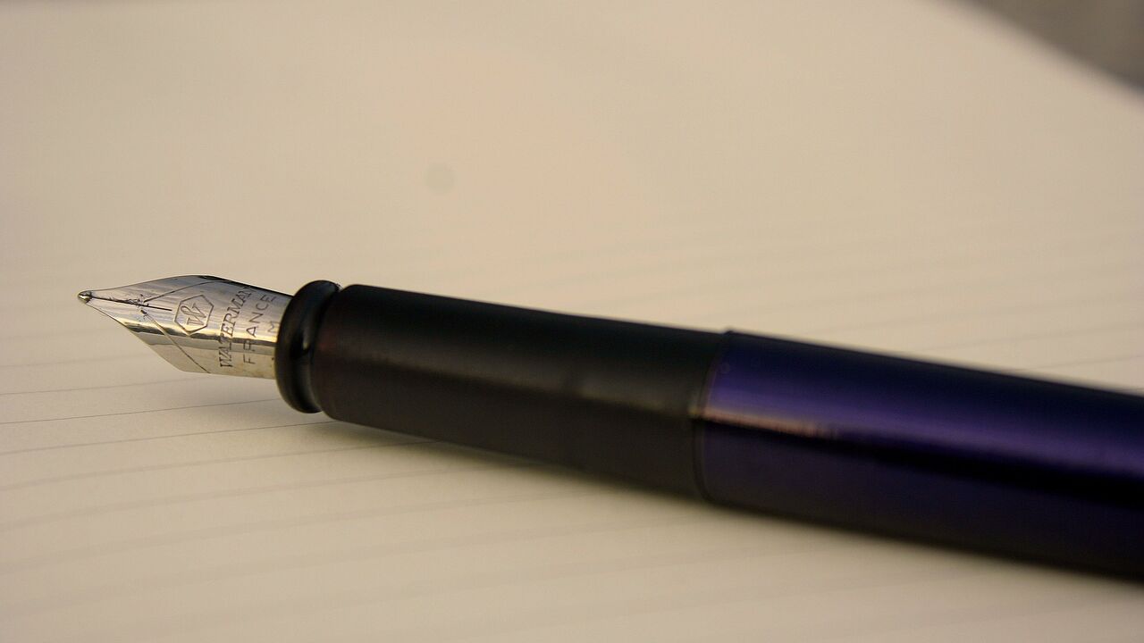 Schreiben über den Rand hinaus